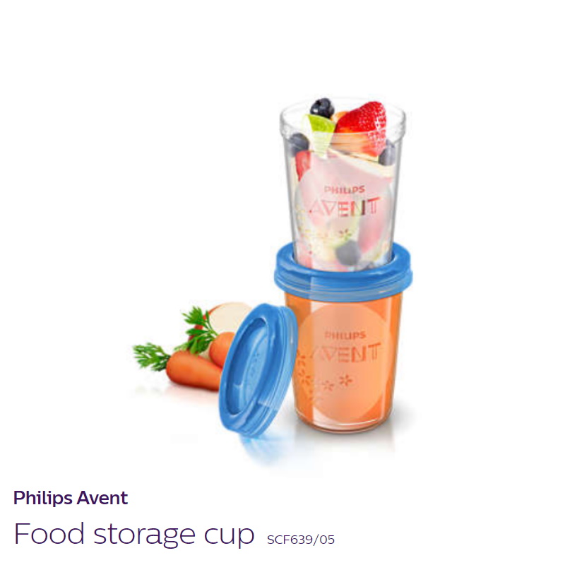 baby-fair Philips Avent Breast Milk Storage Cups 5x 240ml (SCF639/05)